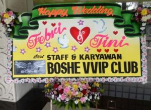 karangan Papan Bunga di Astanajapura Cirebon