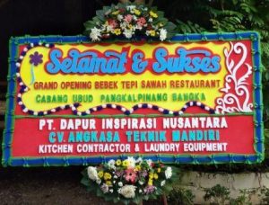 toko Papan Bunga di Cihapit Bandung Wetan